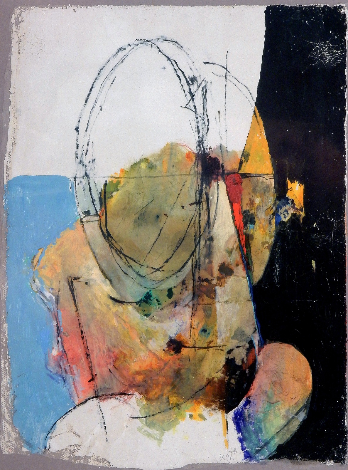 Автопортрет  36х26 2012г